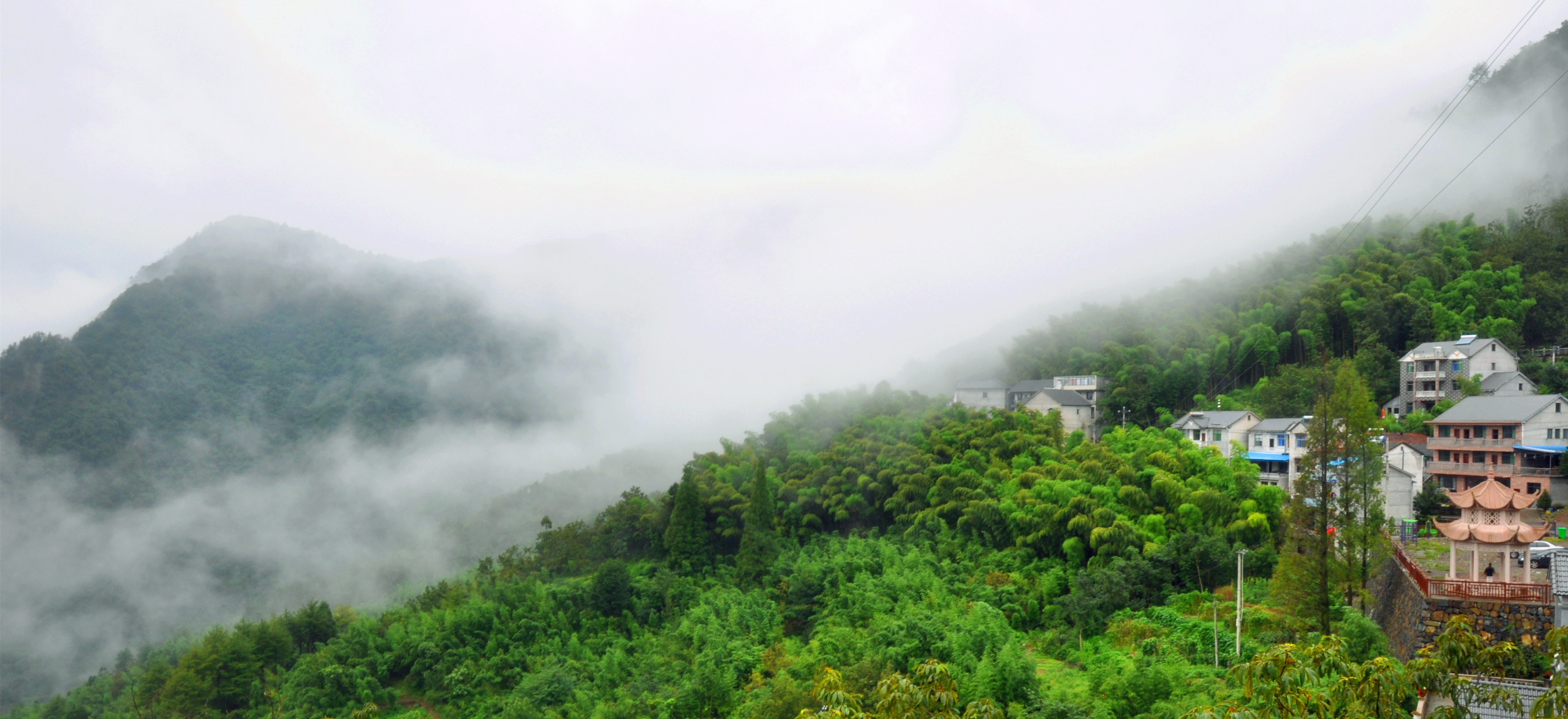 【携程攻略】临安区白沙村景点,白沙村范围很大,有山上山下之分.