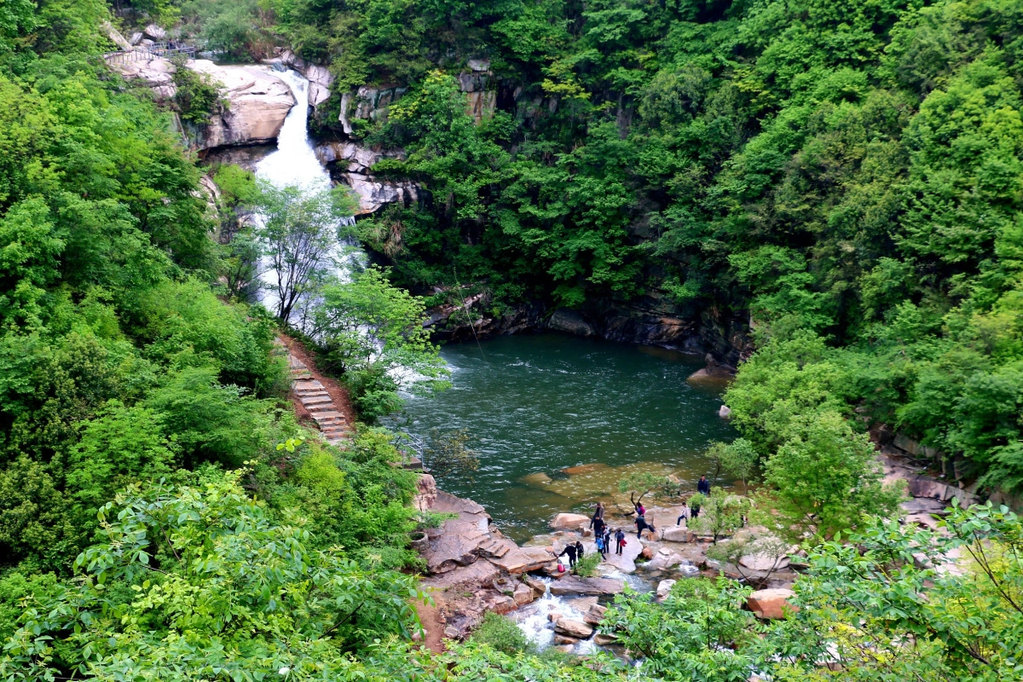 麻城旅游新亮点——大别山桐枧冲瀑布群