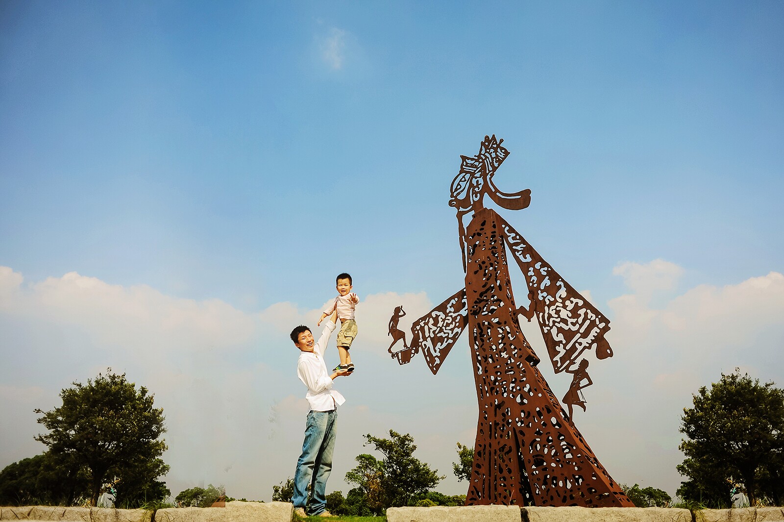 上海月湖雕塑公园图片