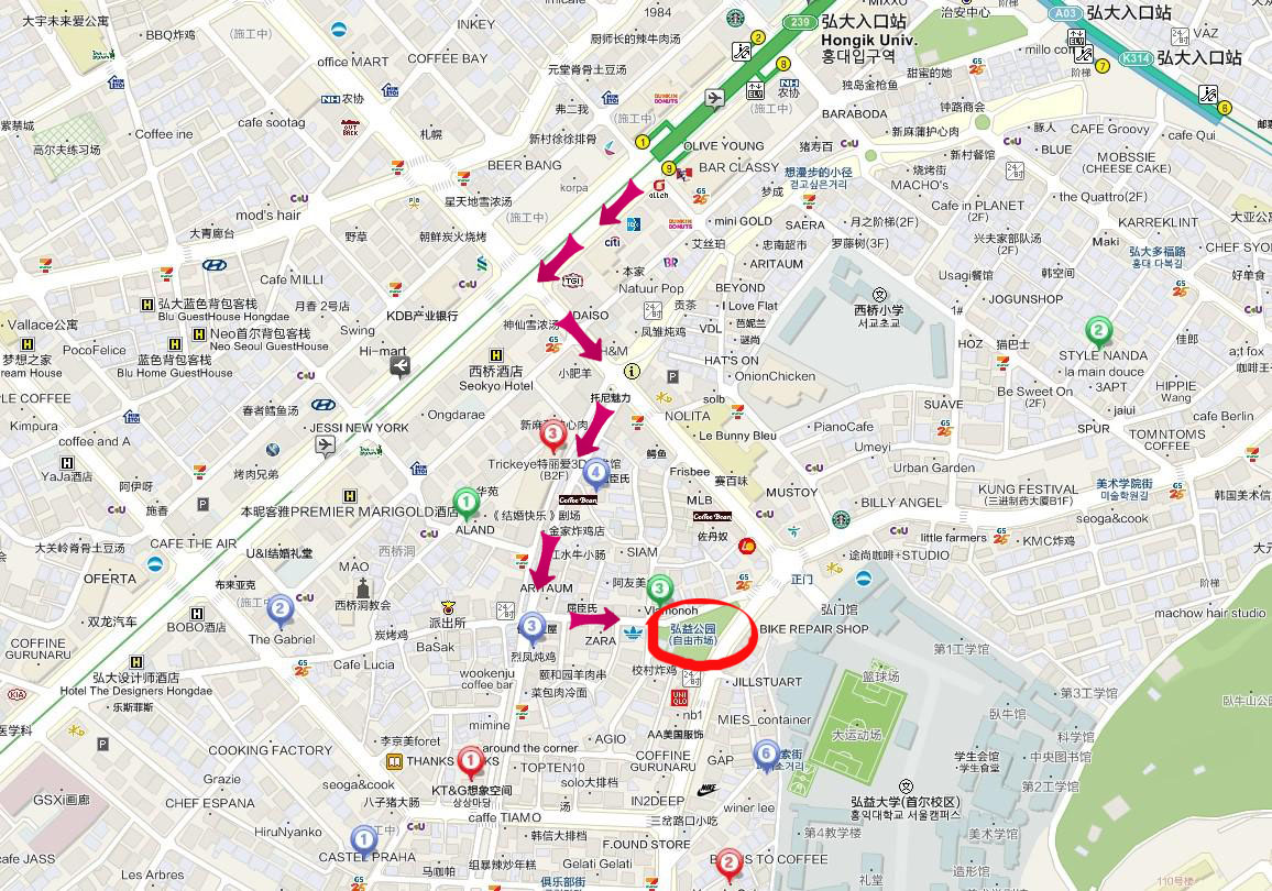 春游首尔:人间四月芳菲尽,且行且珍惜(附实用地图和各种tips)