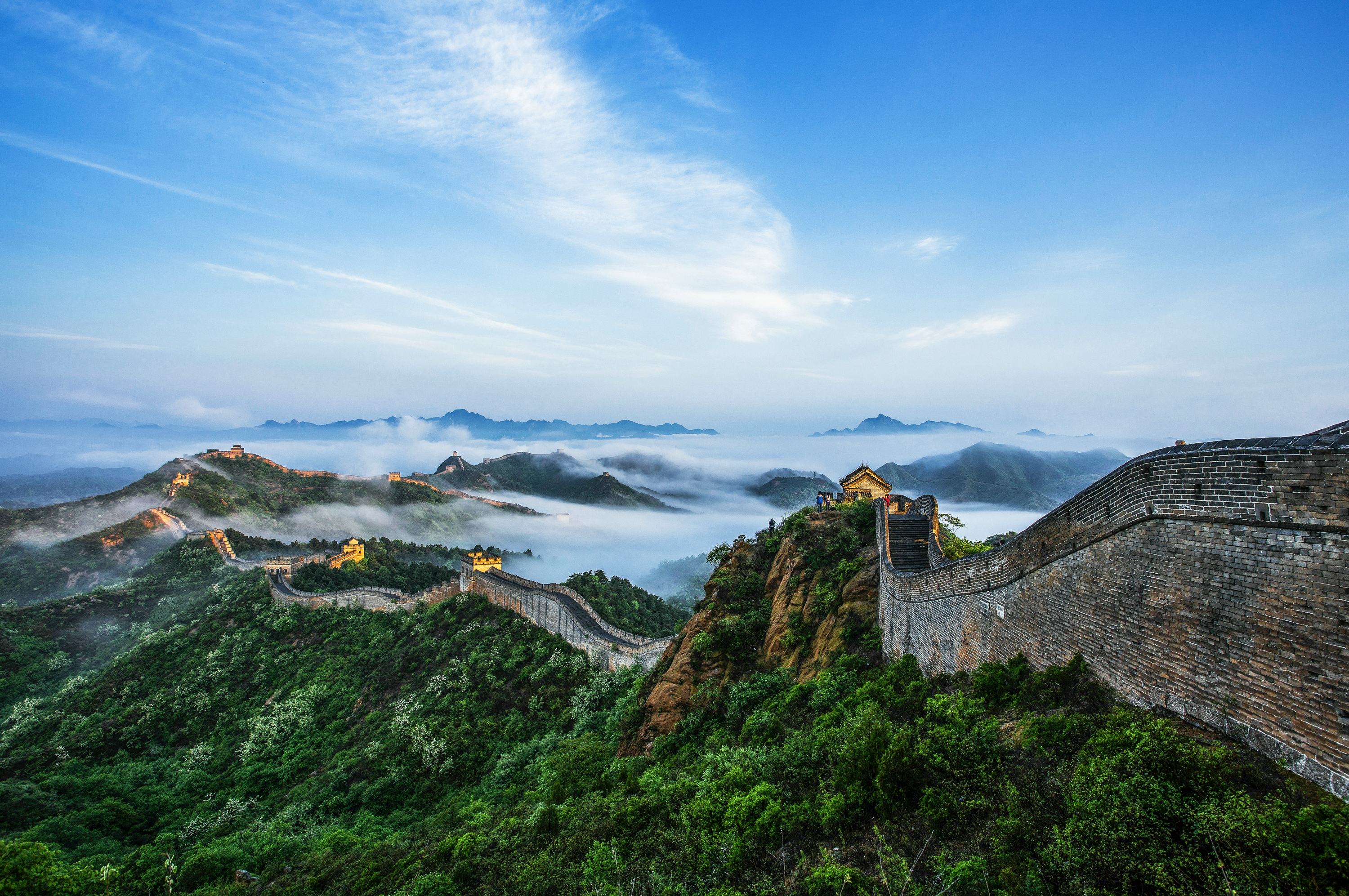 金山岭长城图片