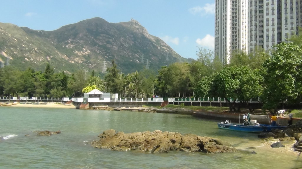 老茅先生逛香港 38.屯门蝴蝶湾海滨