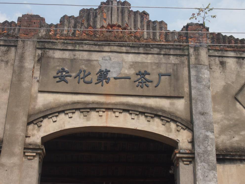 参观安化第一茶厂—文物级茶厂