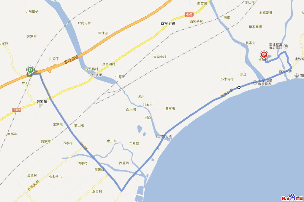 绥中电厂海滨旅游攻略