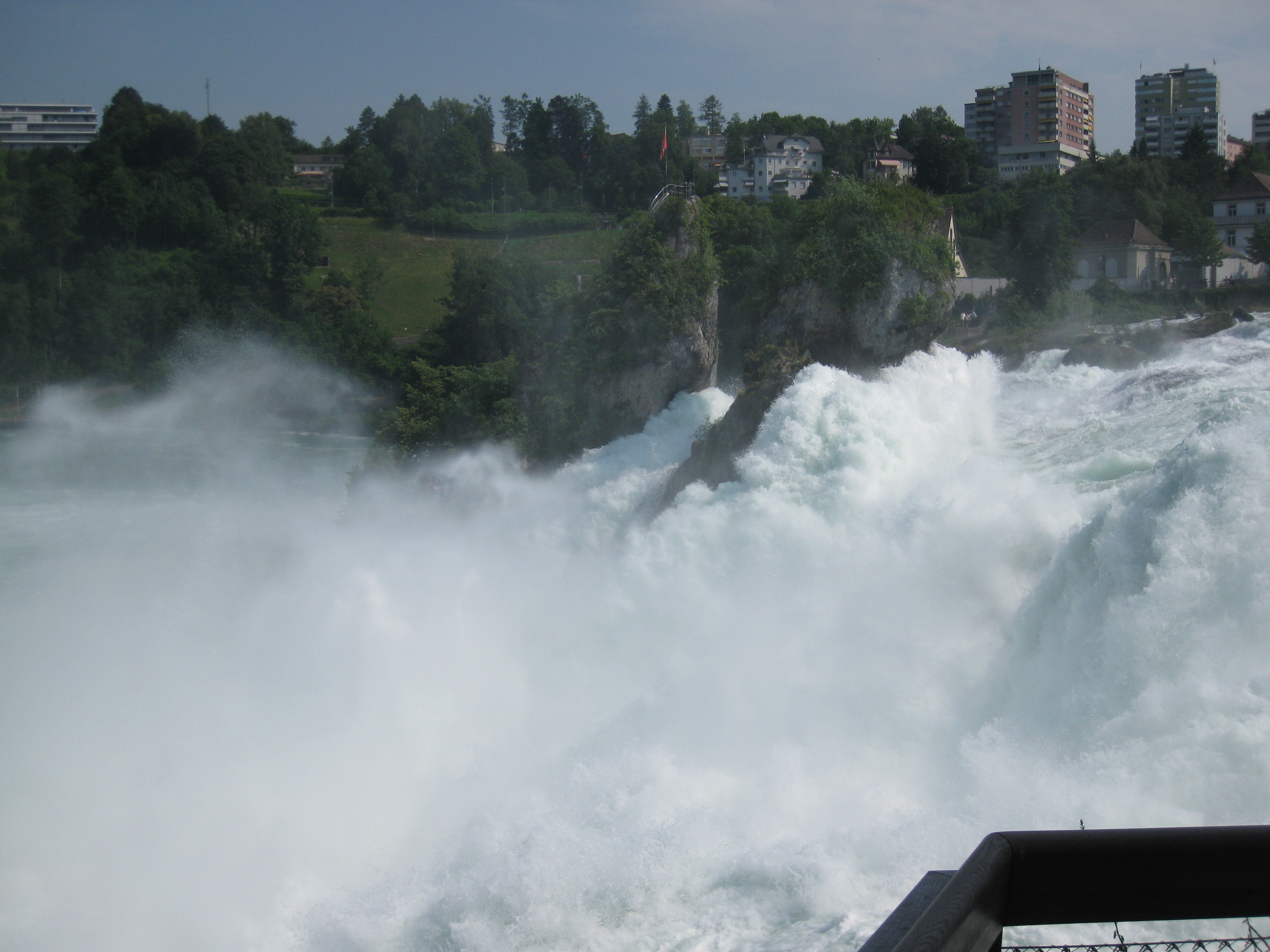 瑞士行之三 莱茵河瀑布