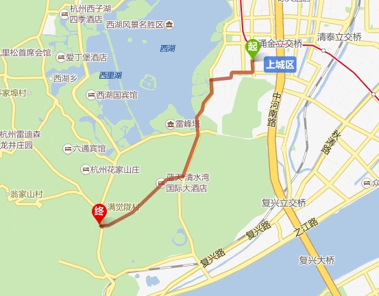 31路车晚上没有了,建议从杭州火车东站坐地铁到定安路图片