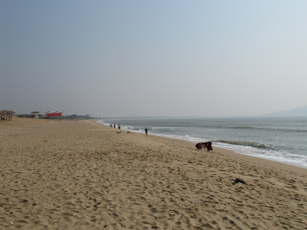 沙扒湾的海滩与海鲜