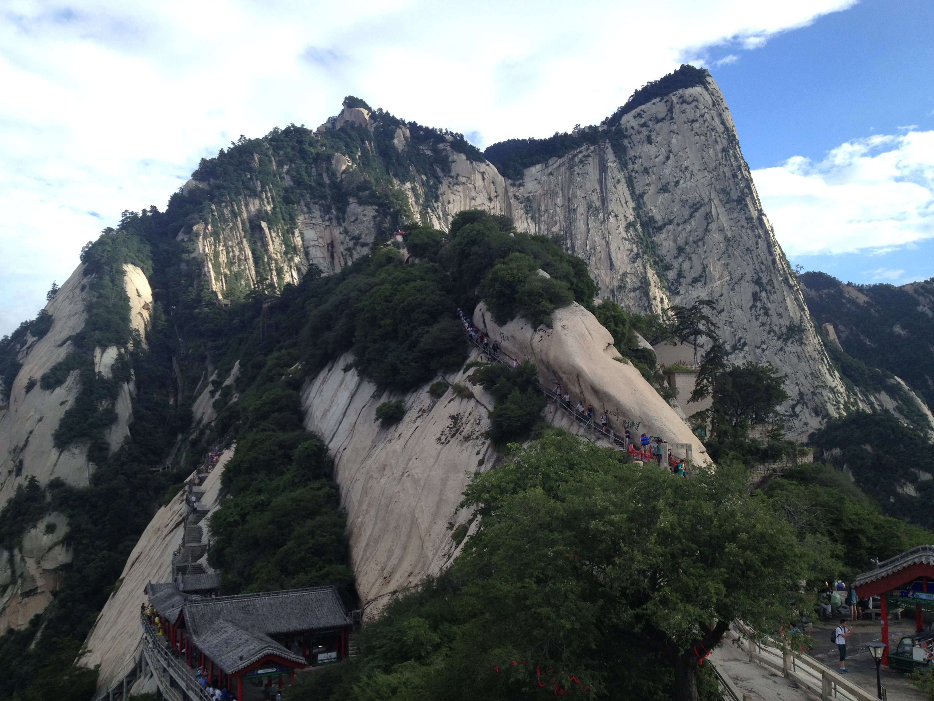 华山 华岳仙掌首一景,奇险灵秀