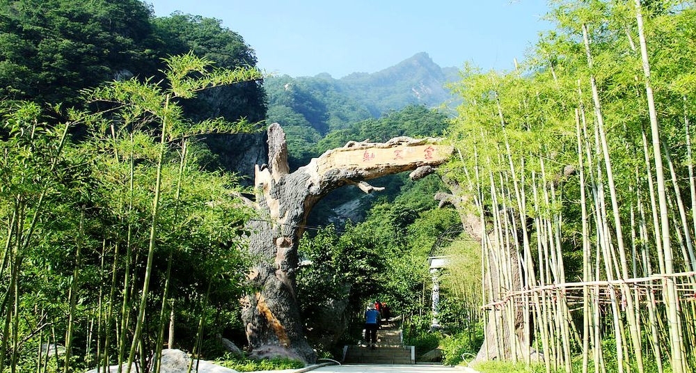 画眉谷是一处以自然风光取胜的优美景区,含盘龙谷休闲区,红石峡区