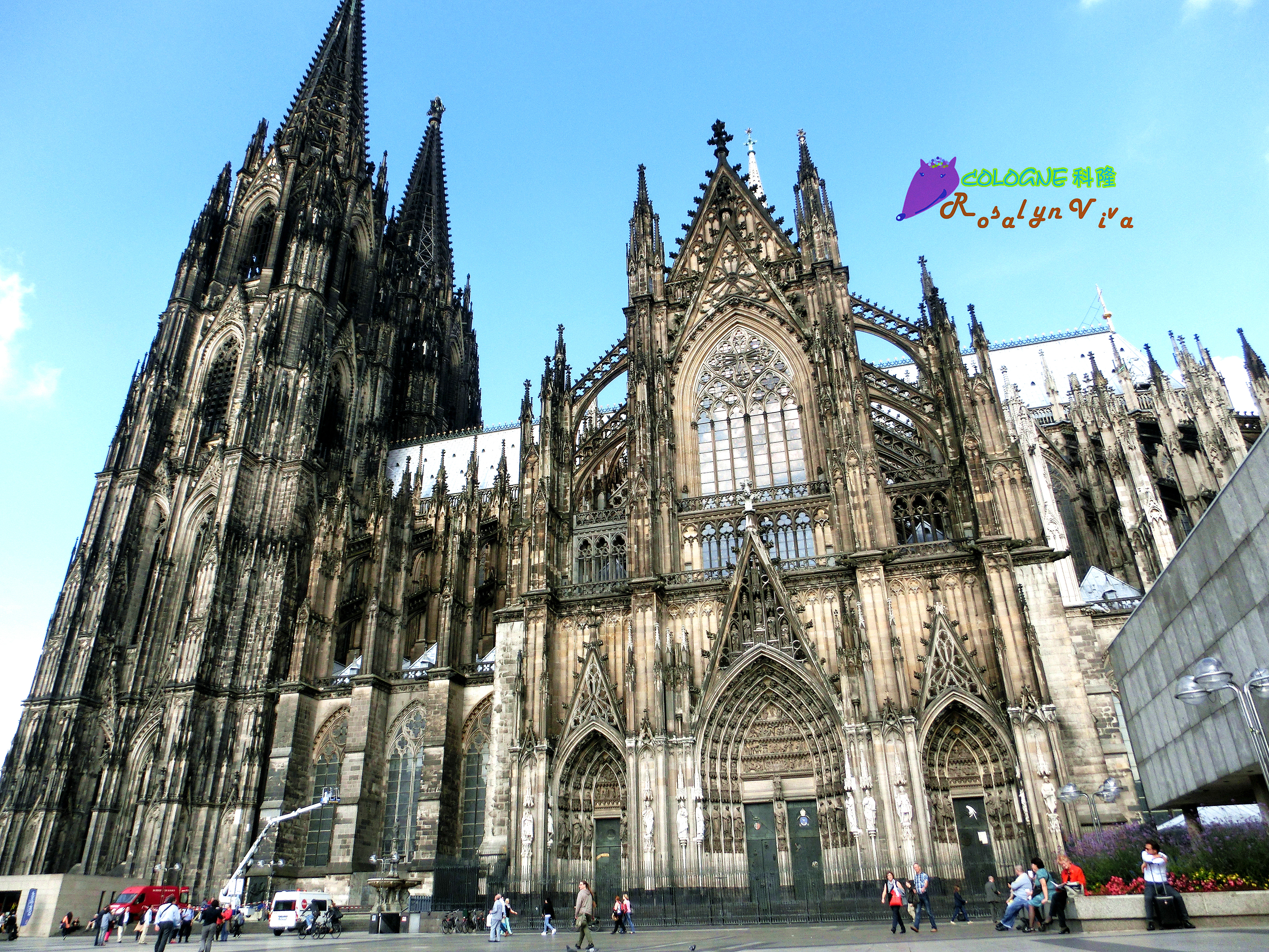 克科隆大教堂简笔画