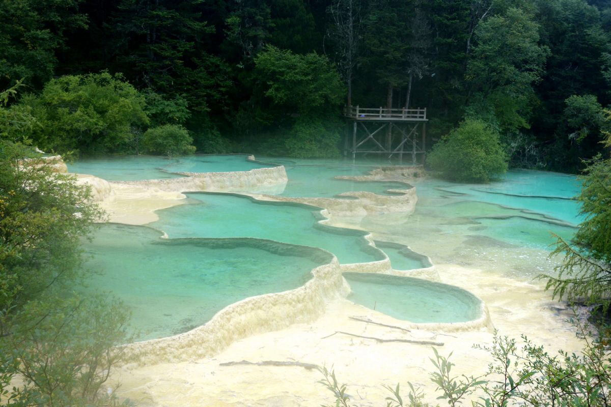 九寨诗情- 记2014夏末秋初《成都 九寨沟 黄龙6日跟团