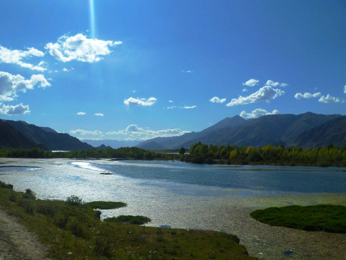 拉萨河景点景区图片-拉萨河风景名胜图片-拉萨