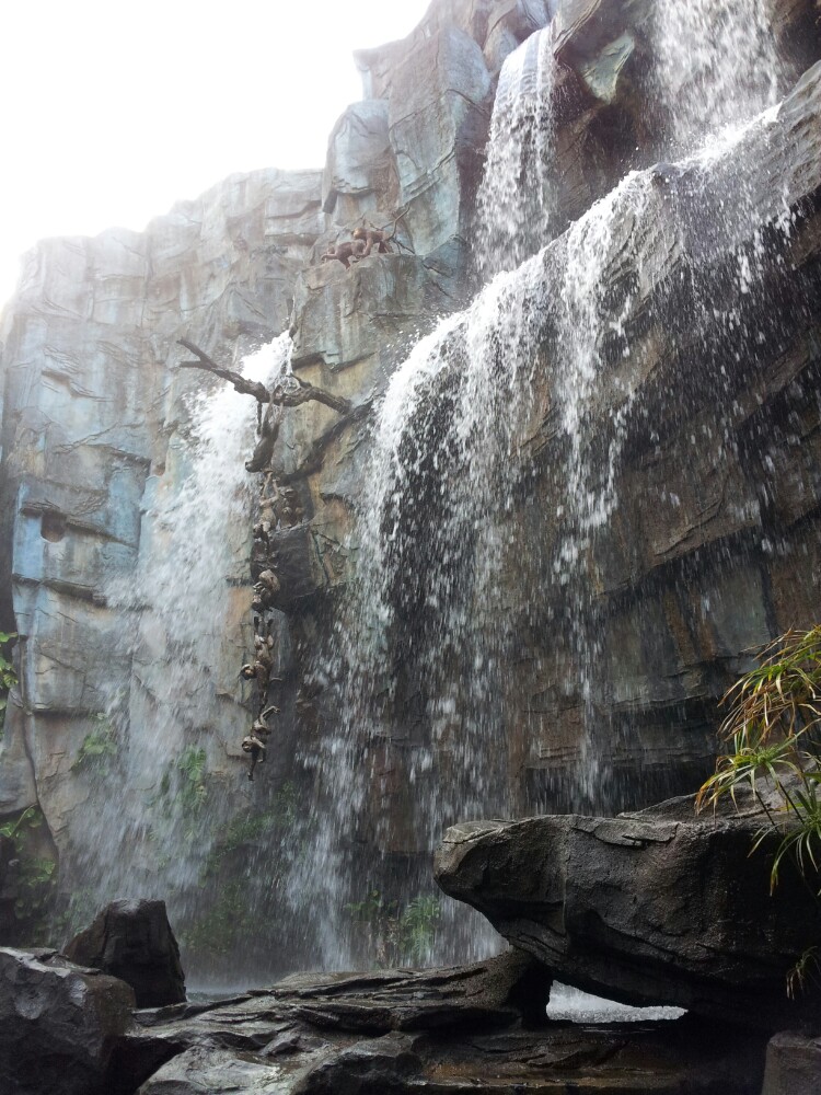 人造瀑布 携程网