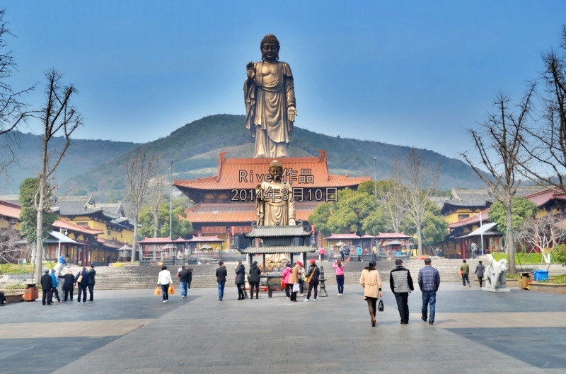 2014年3月10日,无锡(无锡梅园,开原寺,灵山胜境,灵山大佛)