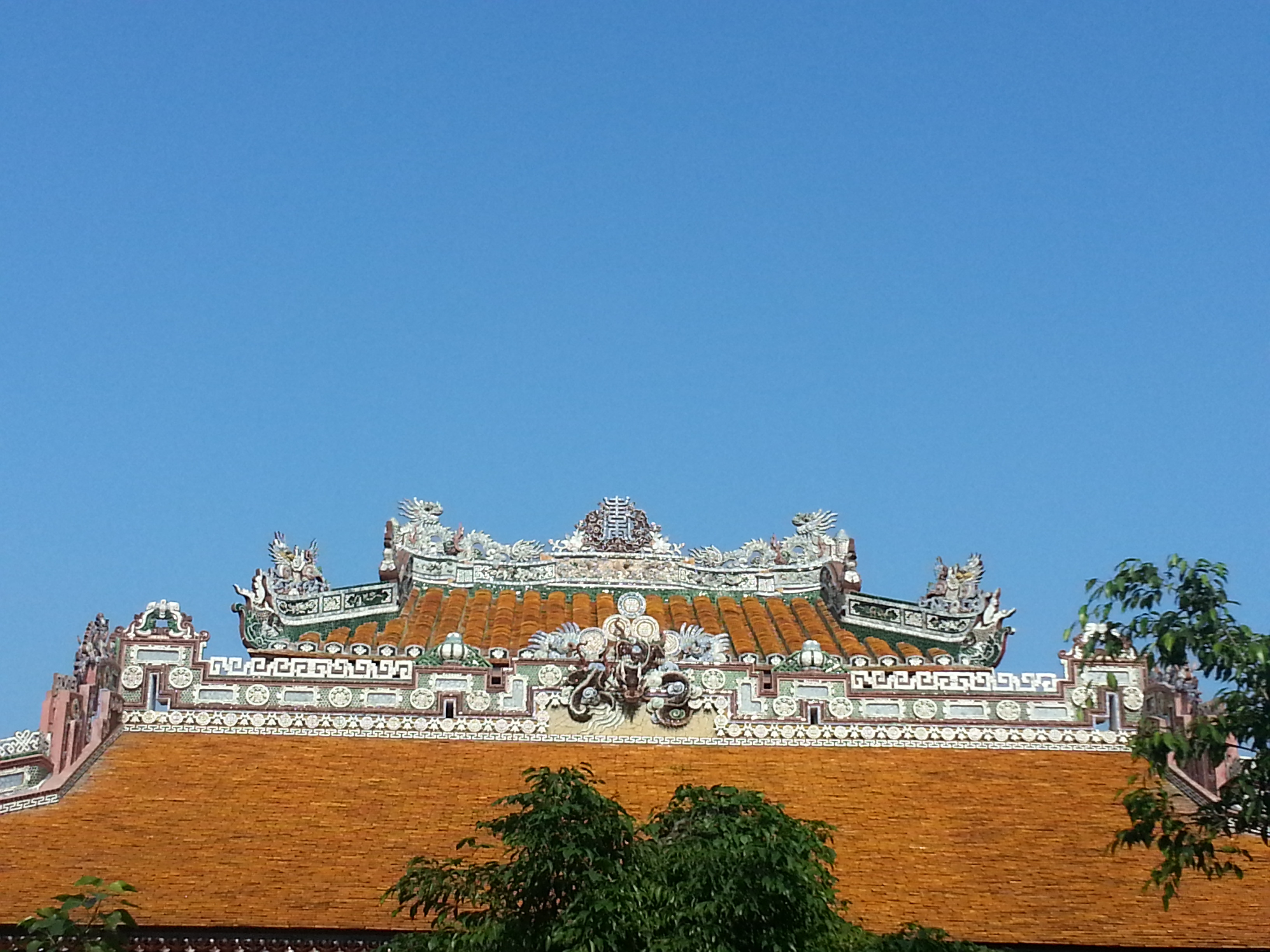 顺化皇城(hue imperial city),是阮氏王朝皇宫,也是越南现存最大且较