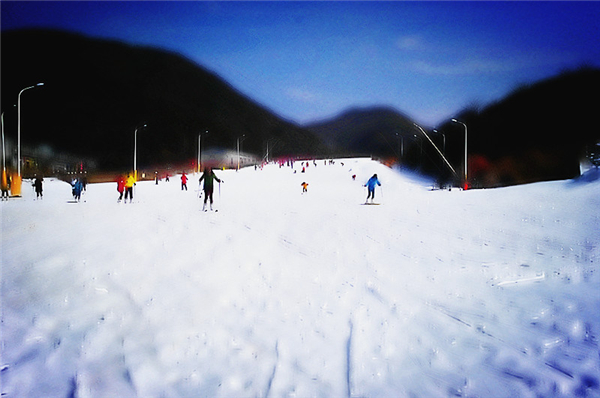 大围山滑雪场                          