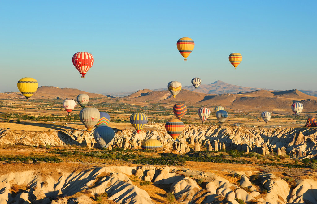 土耳其游记:乘热气球俯瞰地球上最像月球的地区--卡帕多奇亚!