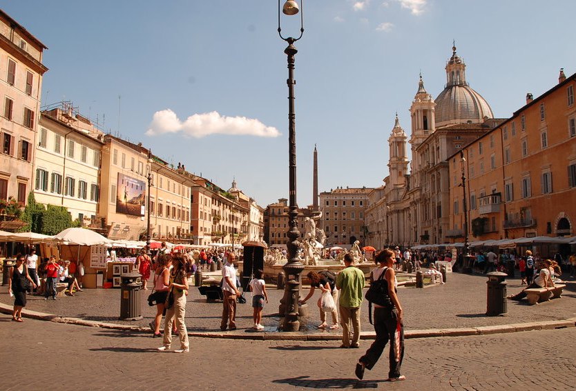 【携程攻略】罗马纳沃纳广场单独旅行点评