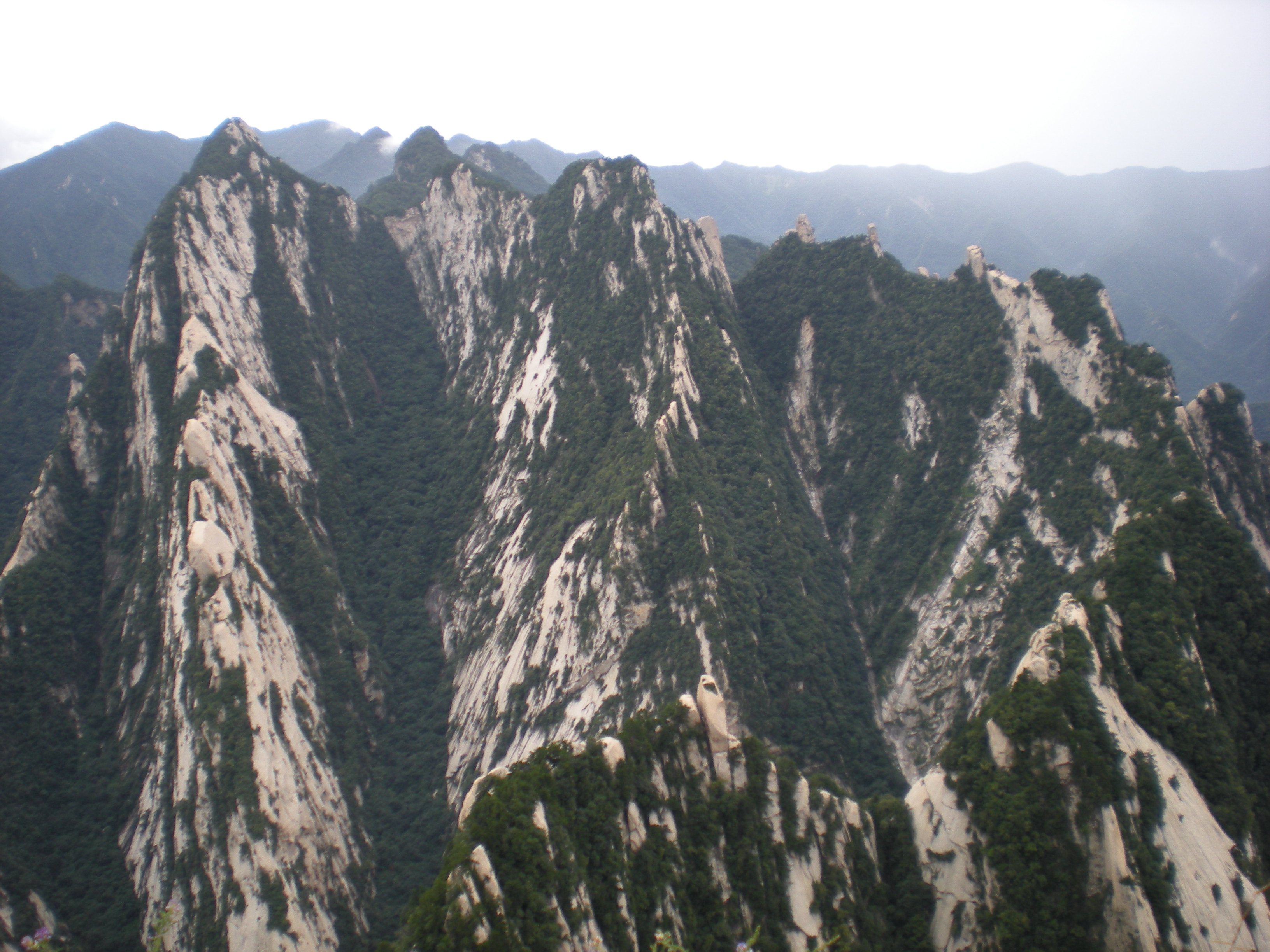 难忘的华山