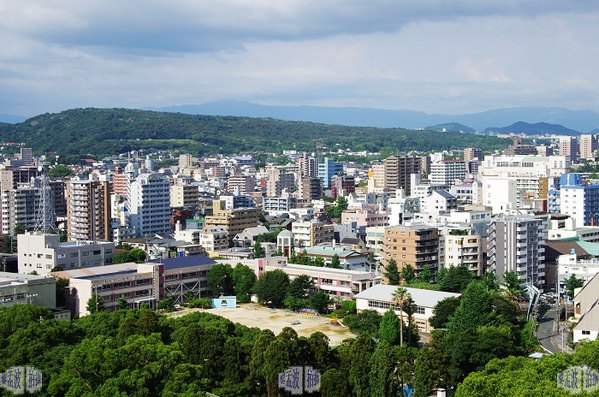 俯瞰熊本市(二)