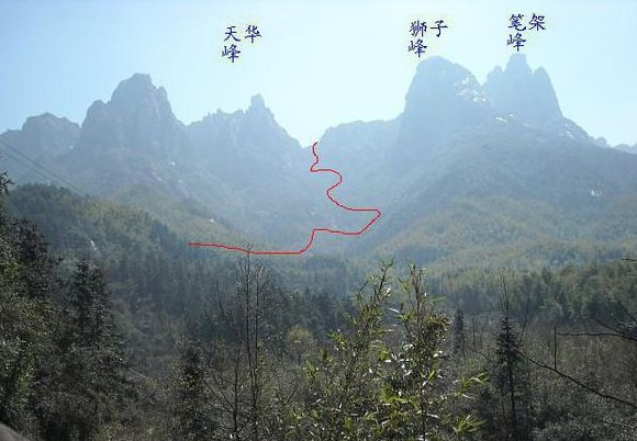 九华山户外徒步登山美景路线分享-只为美景,不为逃票