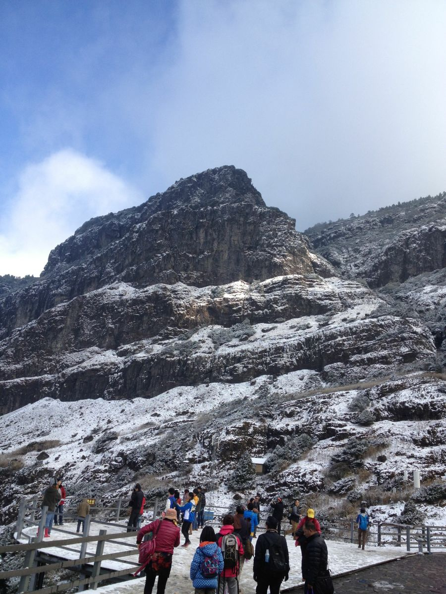 轿子雪山游