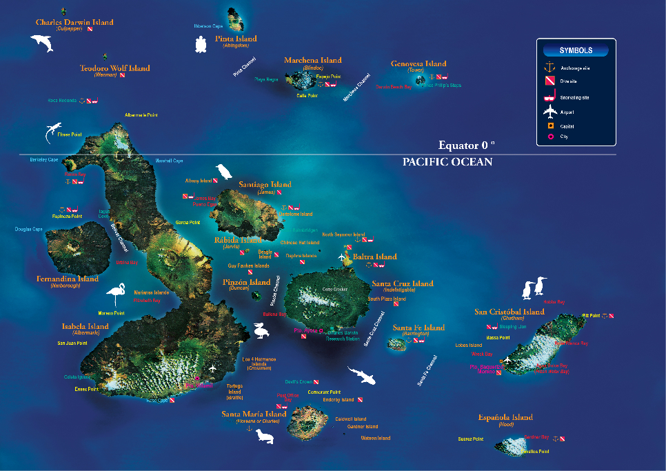 【携程攻略】加拉帕戈斯群岛旅游介绍,加拉帕戈斯群岛区域分布\/历史文化\/时差\/语言\/旅行速览