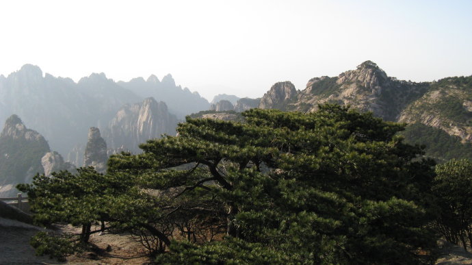 奇山峻岭——黄山行