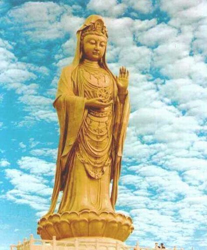 普陀山悲观音泪