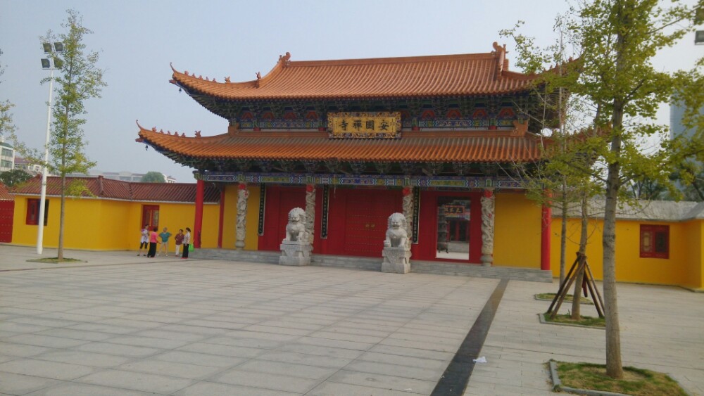 【携程攻略】黄冈安国寺景点,宝塔镇河妖,但愿青云塔