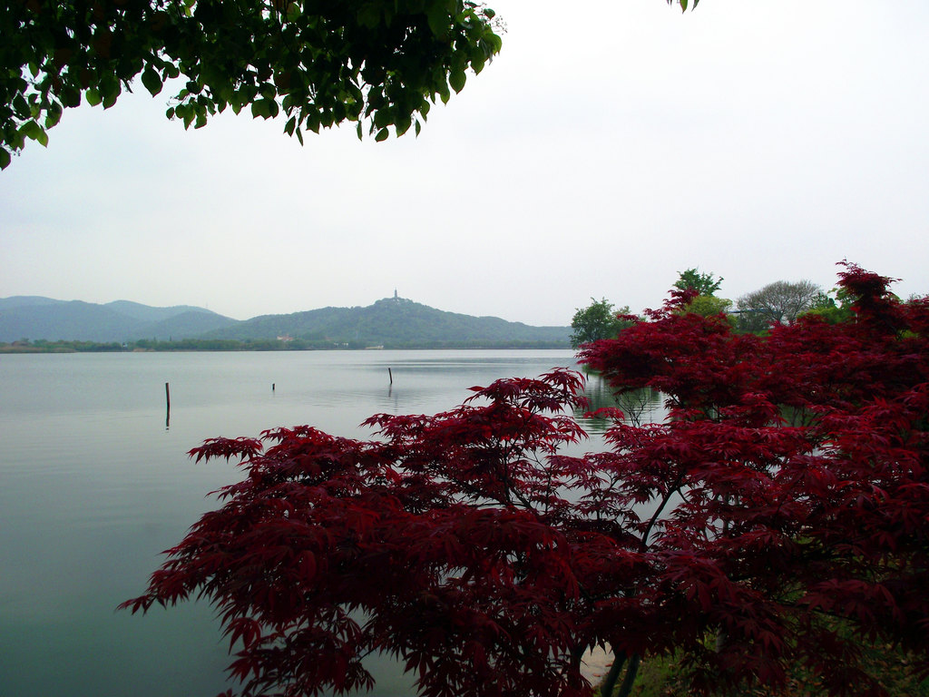 苏州石湖,上方山一日游