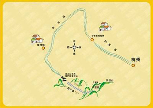 安吉龙王山漂流记