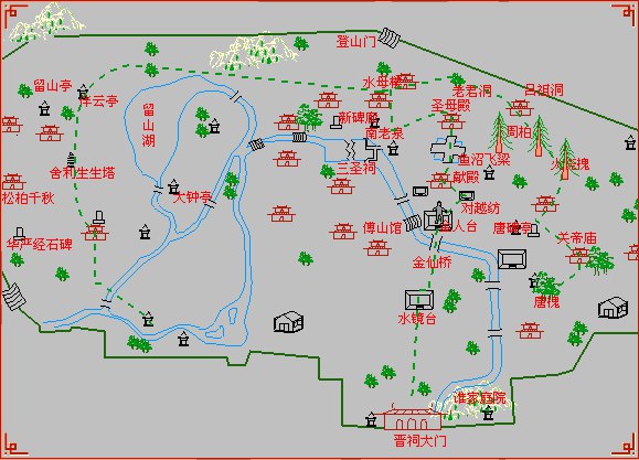 太原晋祠旅游攻略(上)中路景观