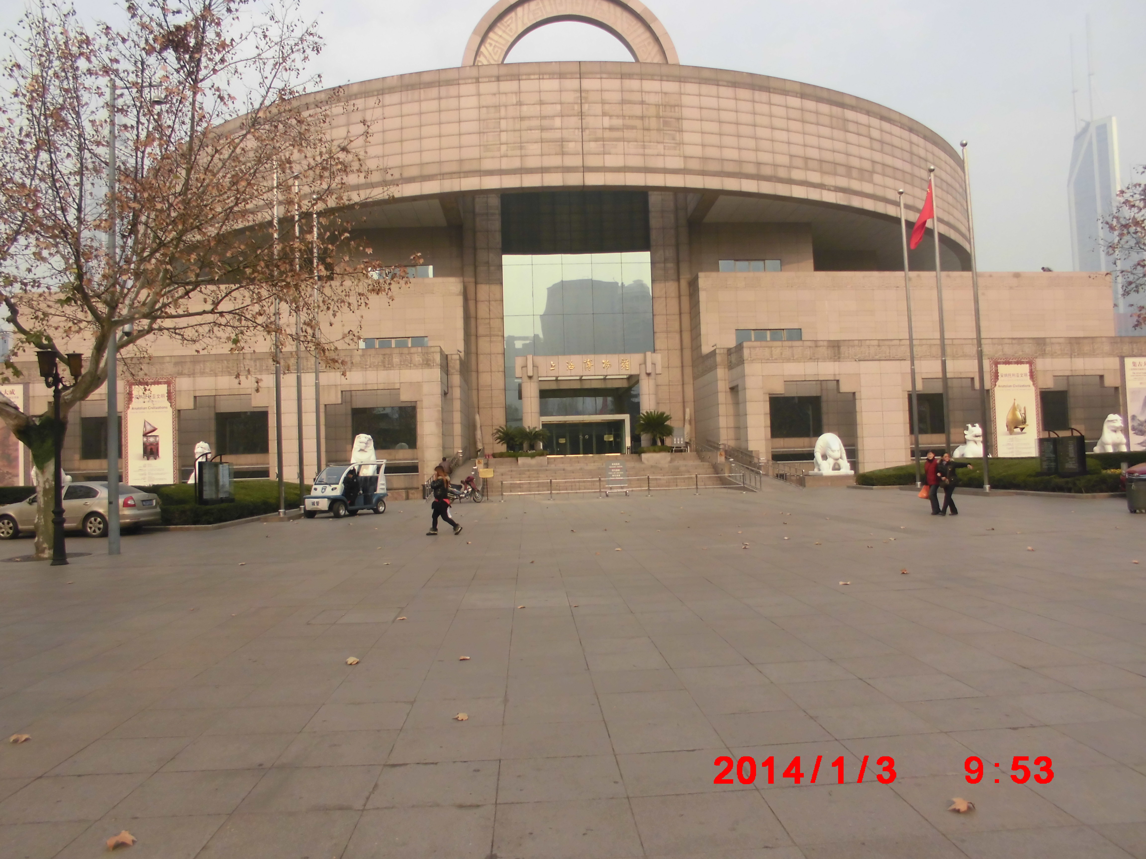 上海博物馆旅游景点攻略图