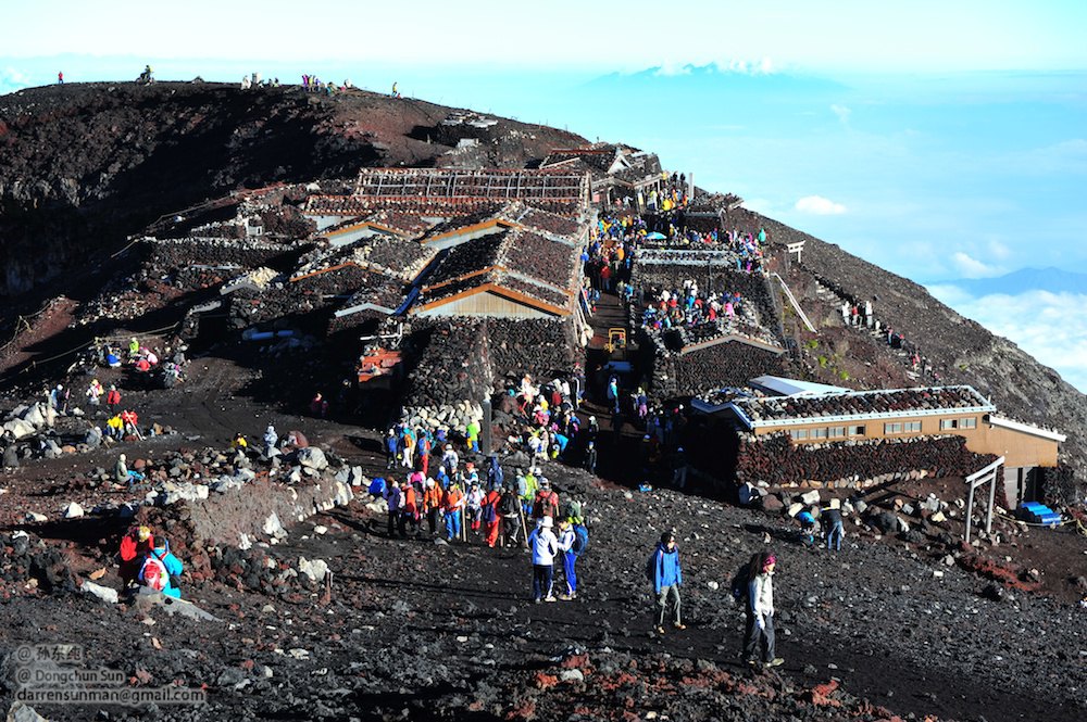 日本之巅富士山登顶