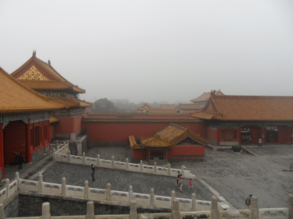 北京故宫修缮进行时 已买门票的游客还能进去