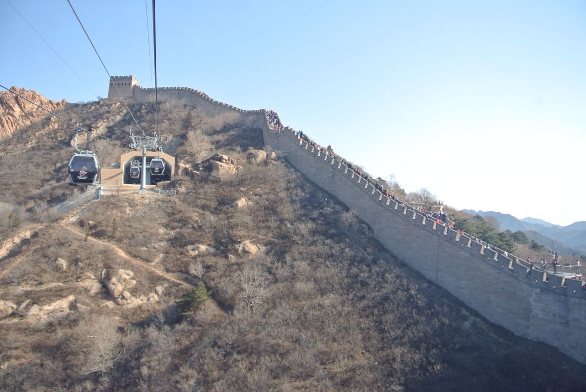 八达岭有必要坐缆车吗图片