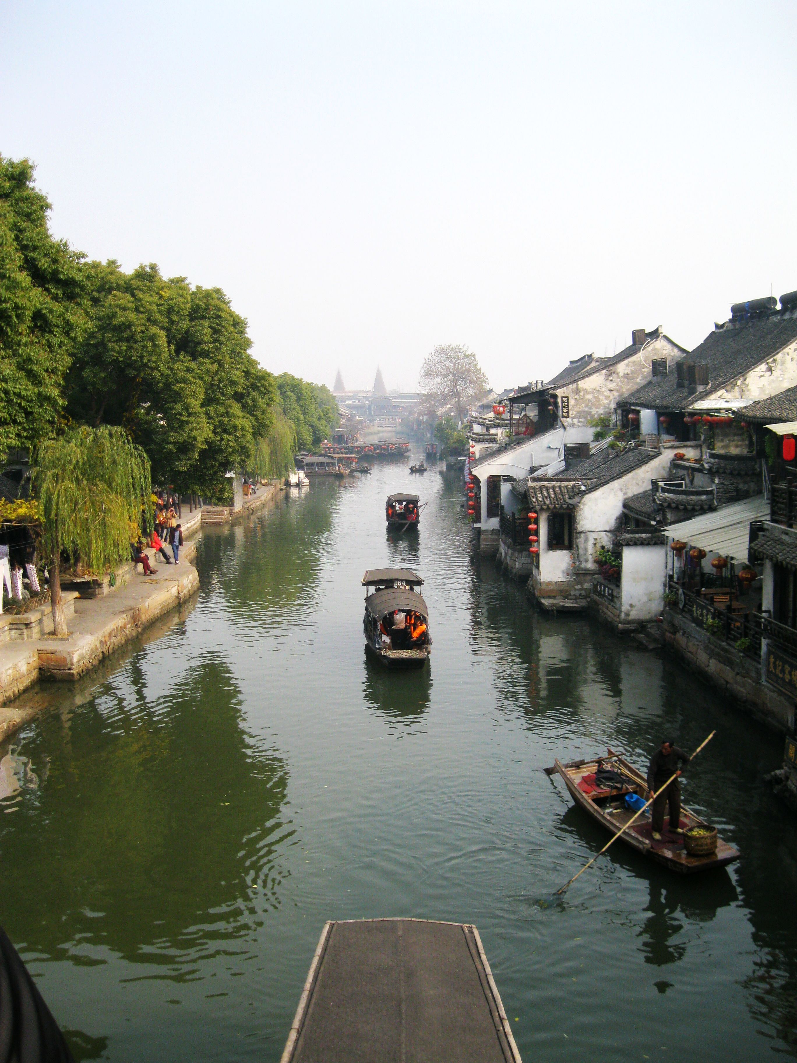 【i旅行】摇橹船,古镇的林林总总,蜻蜓点水的西塘一日游