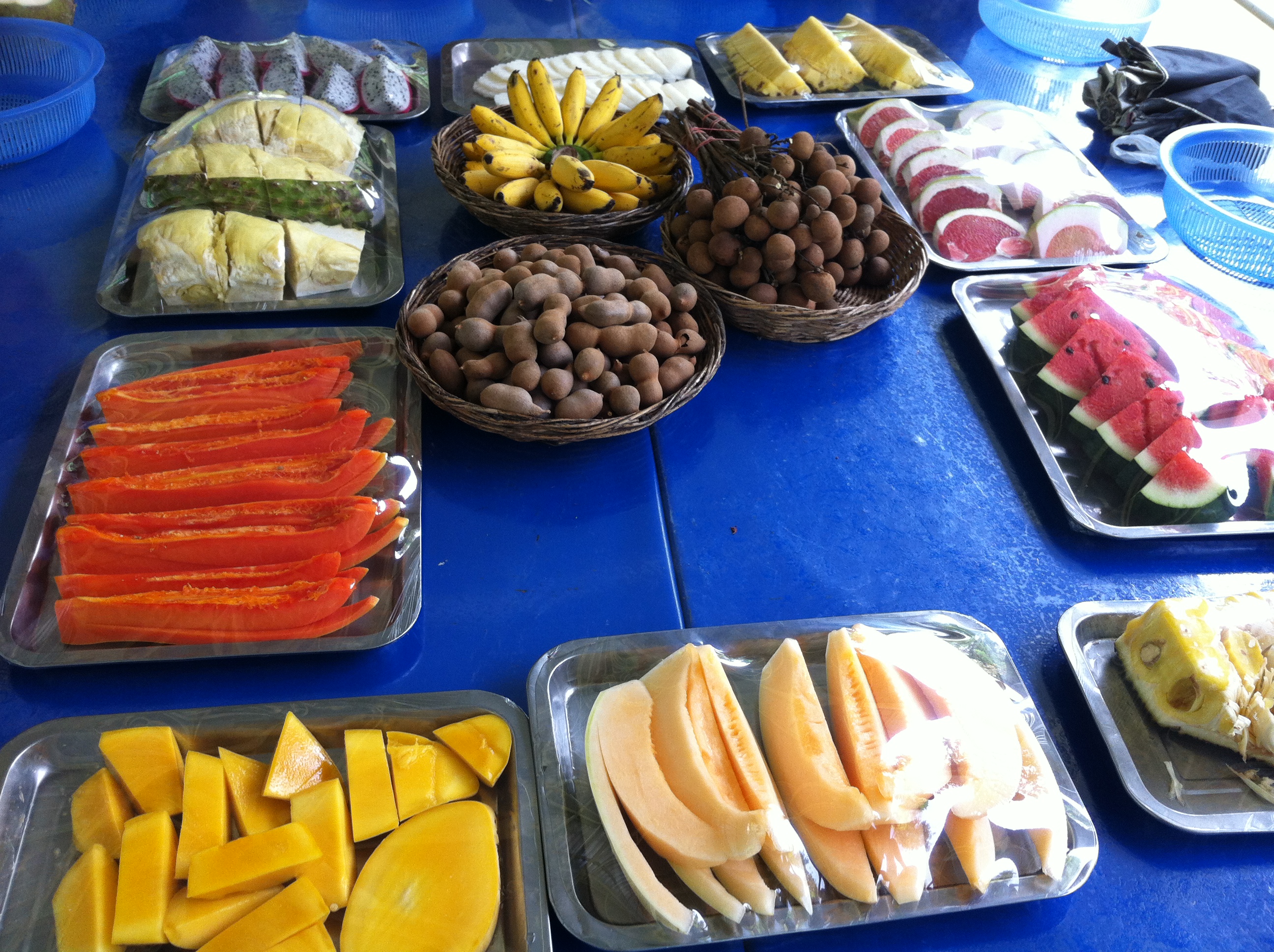 泰国水果大餐_水果大餐_泰国美食_泰国水果市场_视安网