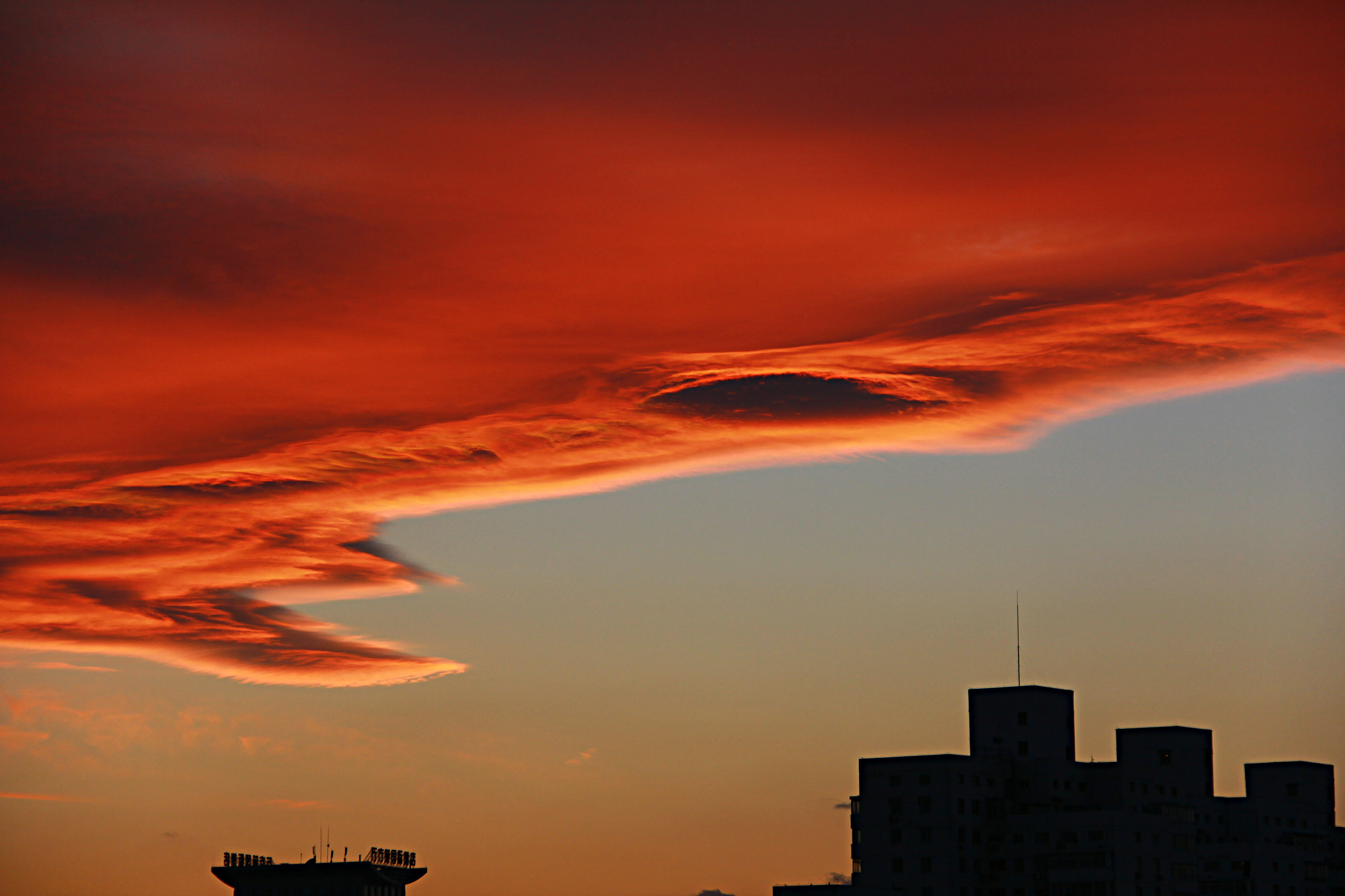 日出日落高清图片