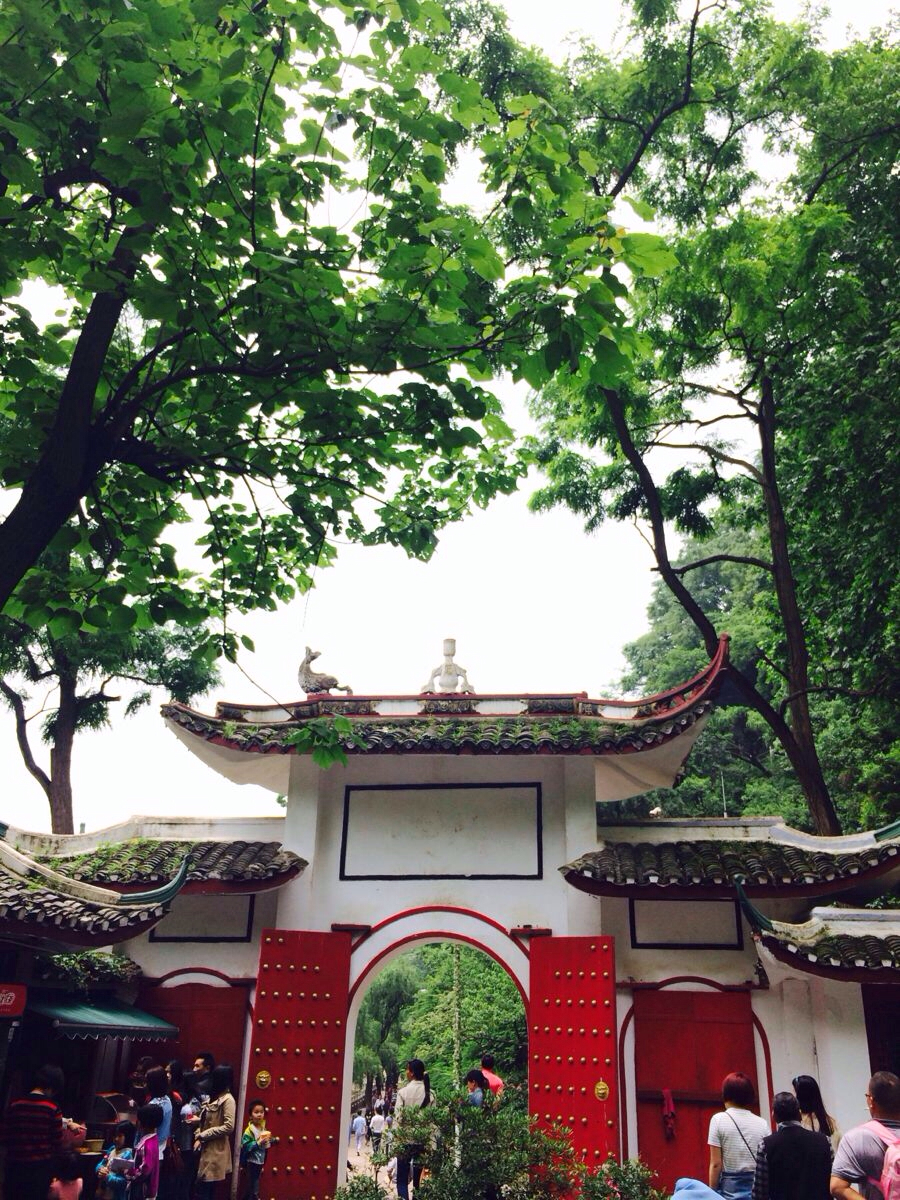 欢迎来爽爽的贵阳避暑,到黔灵公园氧吧洗肺,到黔灵山看猴子,到弘福寺