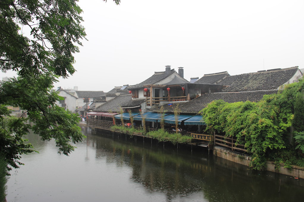 雨中漫步江南古镇-西塘之人文,古建筑景观