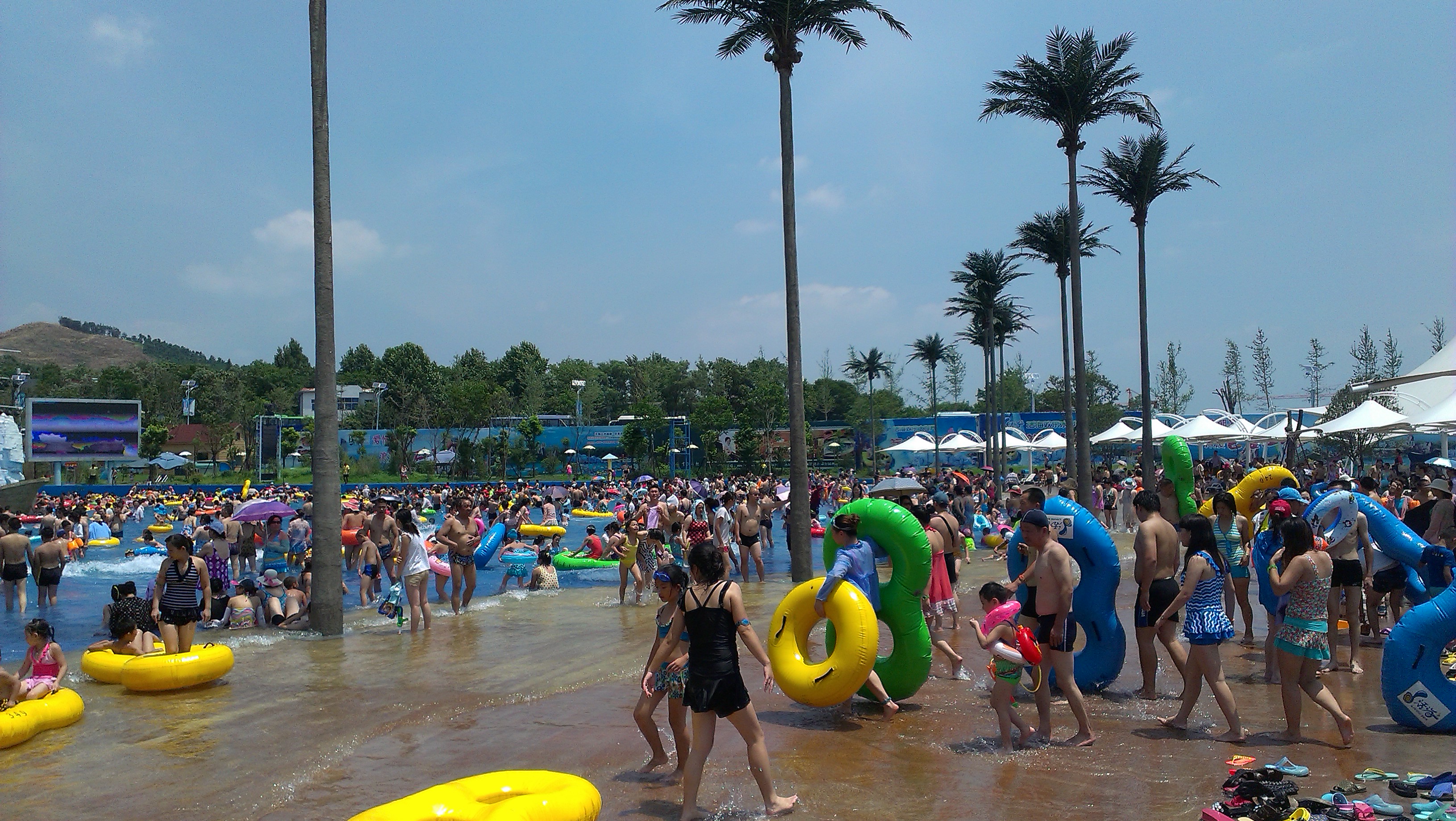 夏日,活海欢乐水世界(安徽桐城)