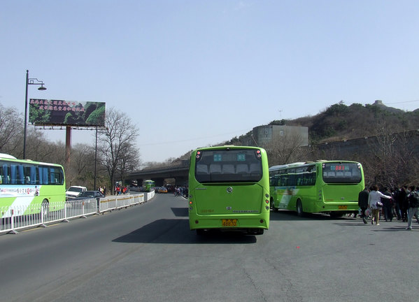 北京北站乘火车前往八达岭(詹天佑纪念馆和91