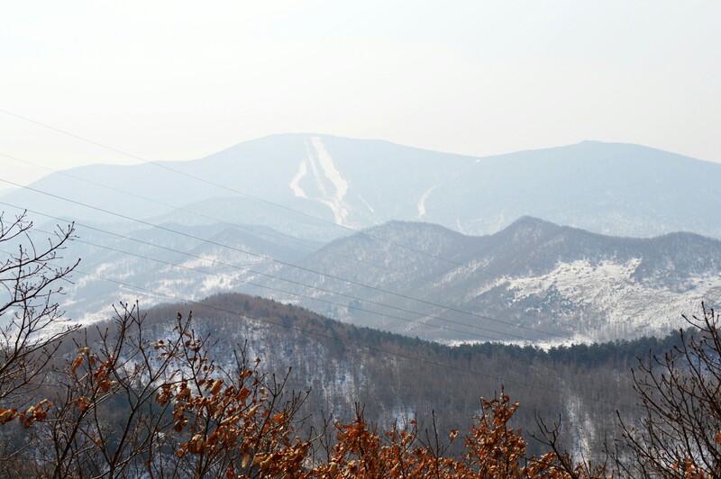 大叔撒欢吉林佛手山