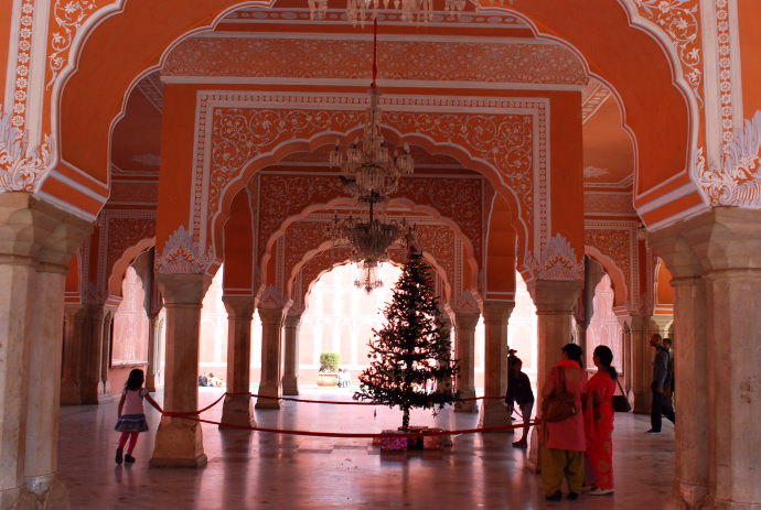 印度之旅(八)粉红城市斋普尔--城市皇宫博物馆;风之宫殿