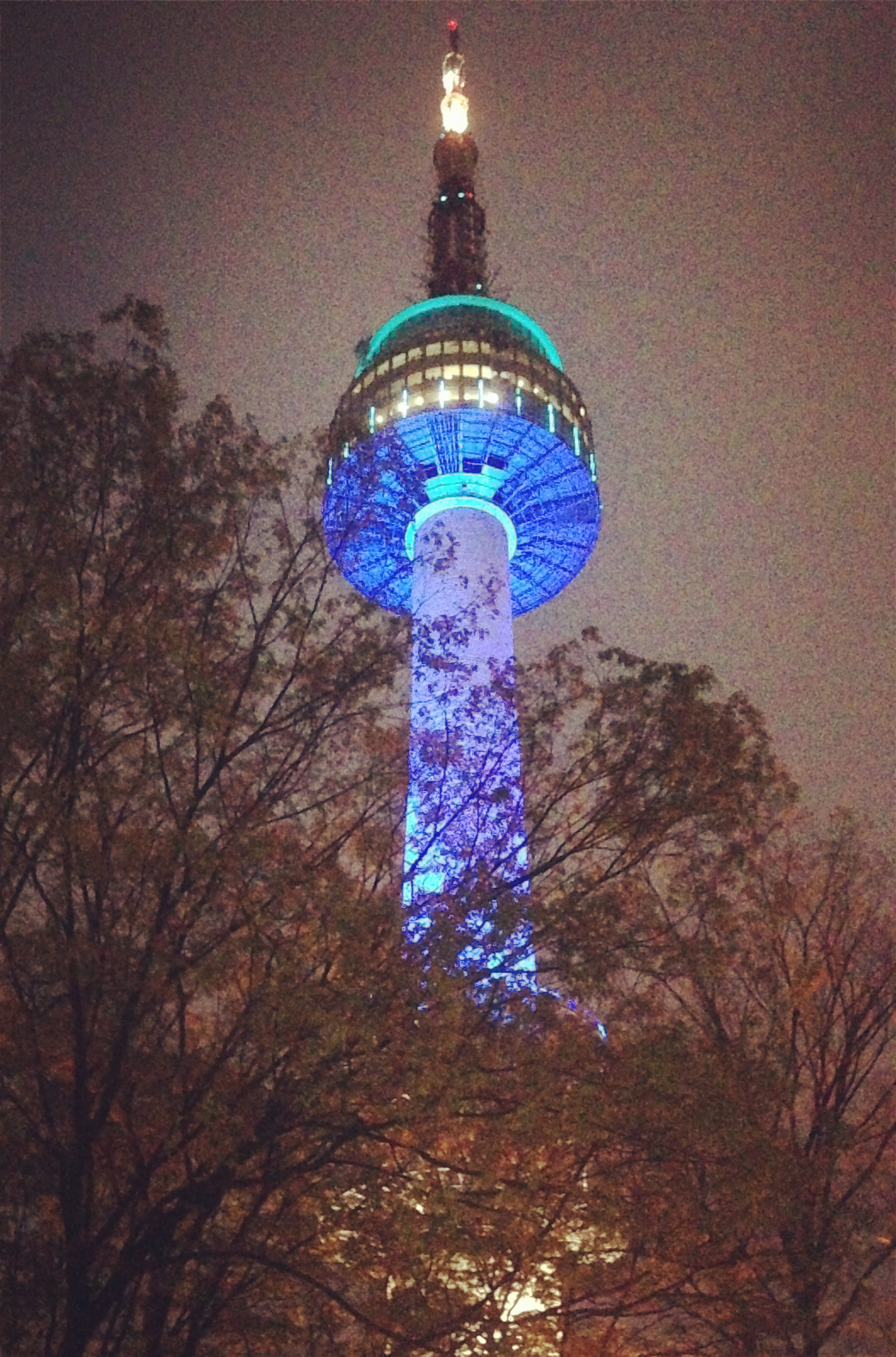 The Real Reason Why The N Seoul Tower Changes Color At Night - Koreaboo