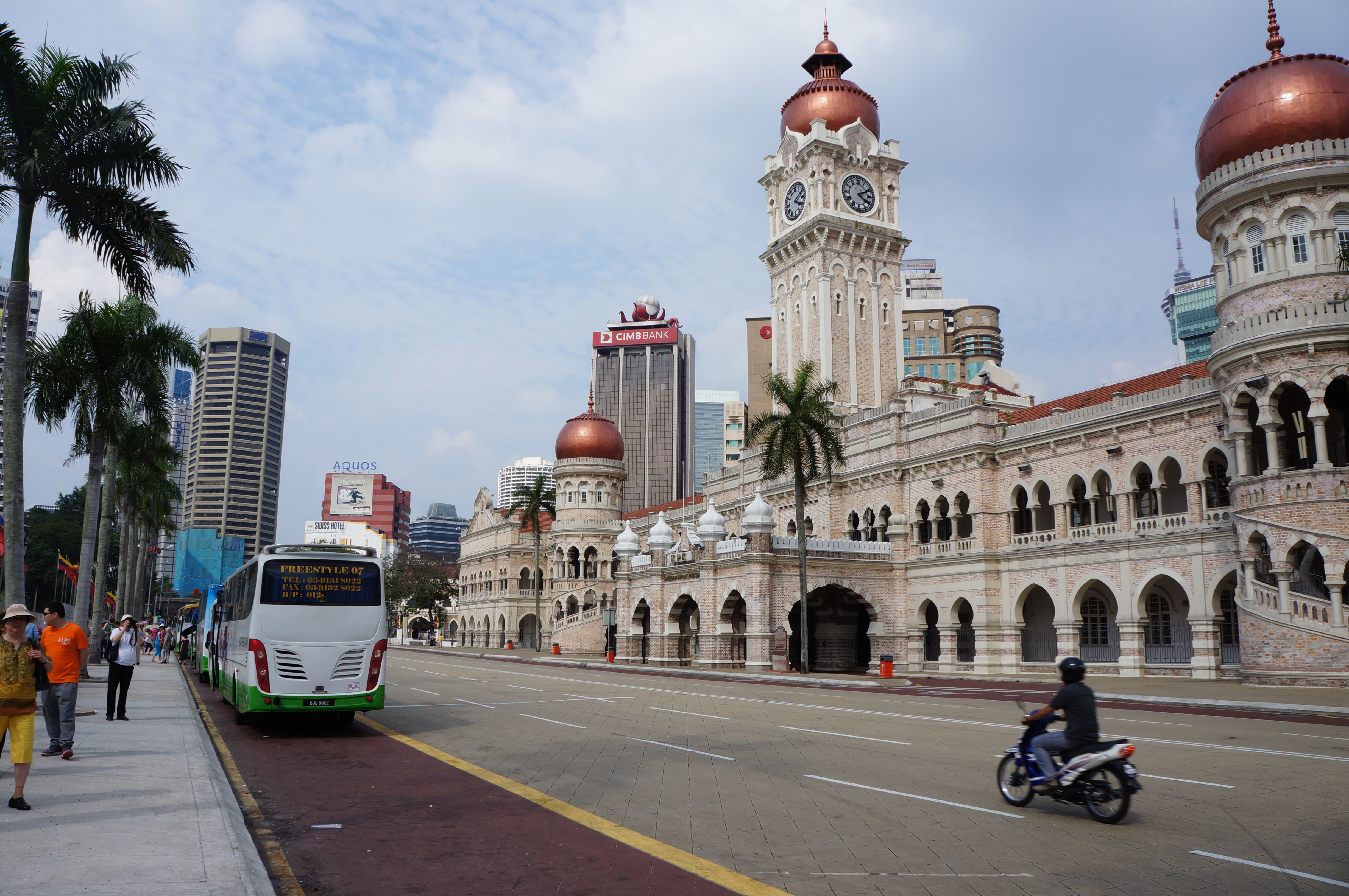 对马来西亚的印象更是大大加分. 吉隆坡城市历史回顾馆 吉隆坡途中