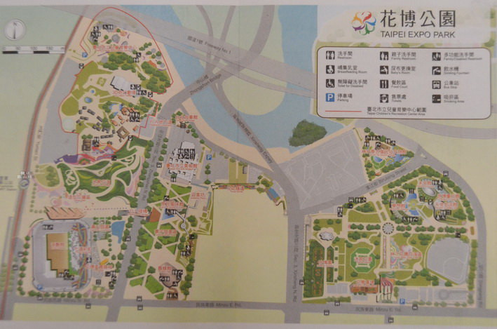 花博公园地图