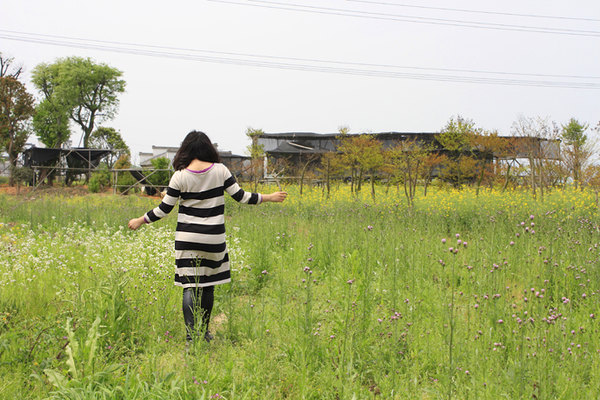 月月感慨,啥时候天朝名村的环境能像岛国那样啊,我说首先得有类似